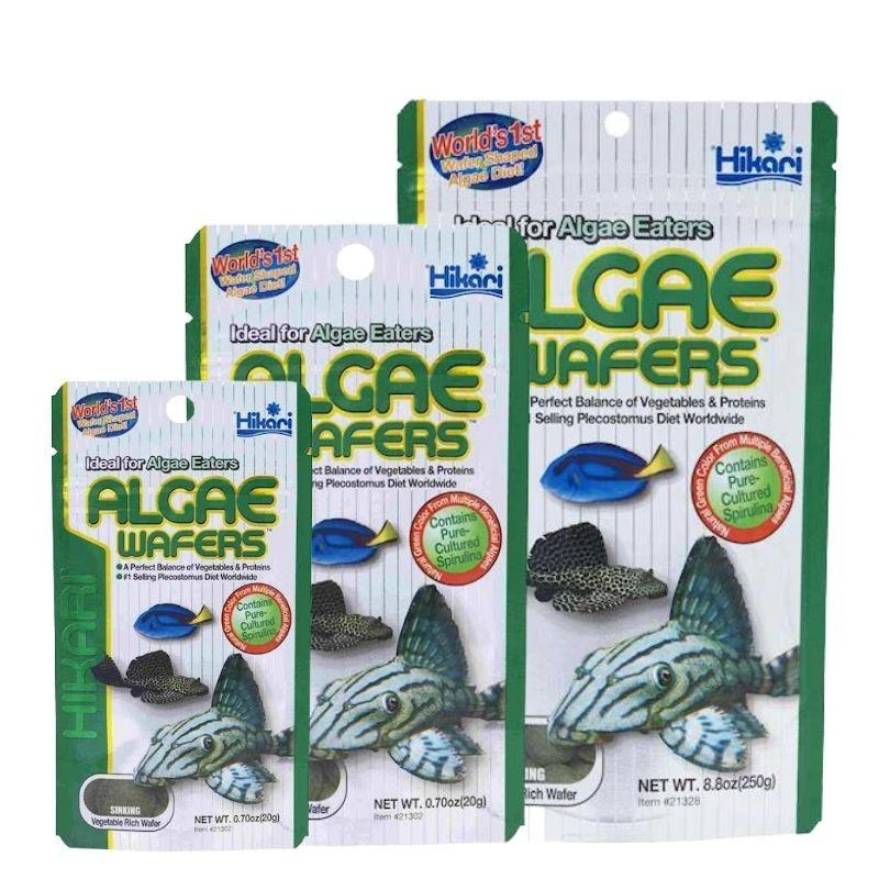 Hikari Algae Wafers visavertis pašaras dugninėms žuvims - 250 g