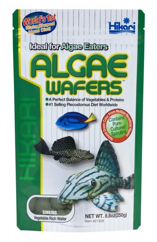 Hikari Algae Wafers visavertis pašaras dugninėms žuvims - 250 g