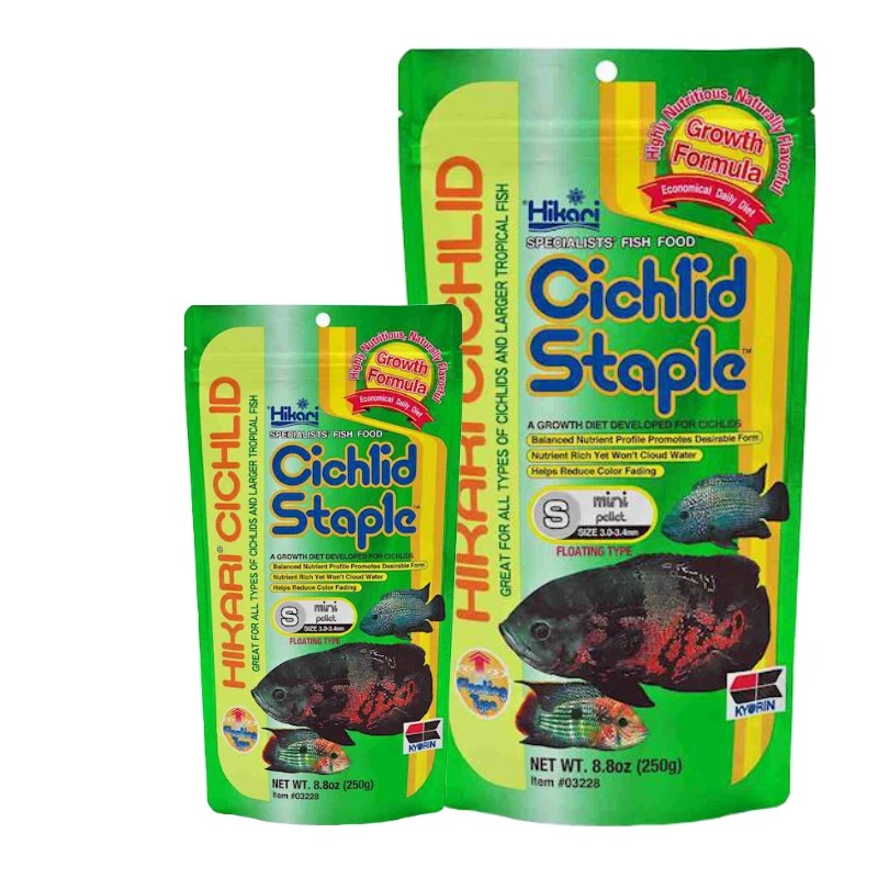 Hikari Cichlid Staple Mini visavertis pašaras žuvims - 250 g