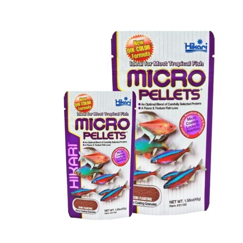 Hikari Micro Pellets visavertis pašaras žuvims - 1kg