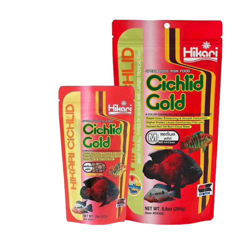Hikari Cichlid Gold Medium visavertis pašaras žuvims - 250 g