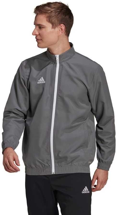 Adidas Entrada 22 Presentation Jacket pilkas vyriškas megztinis H57535 (S)
