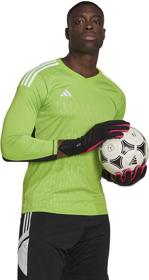 Adidas Tiro 23 Competition Vartininko marškinėliai ilgomis rankovėmis žalios spalvos HK7693 (M)