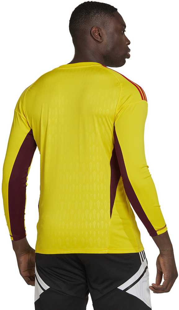 „Adidas Tiro 23 Competition“ vyrų vartininko marškinėliai ilgomis rankovėmis, geltoni HK7696 (XL)