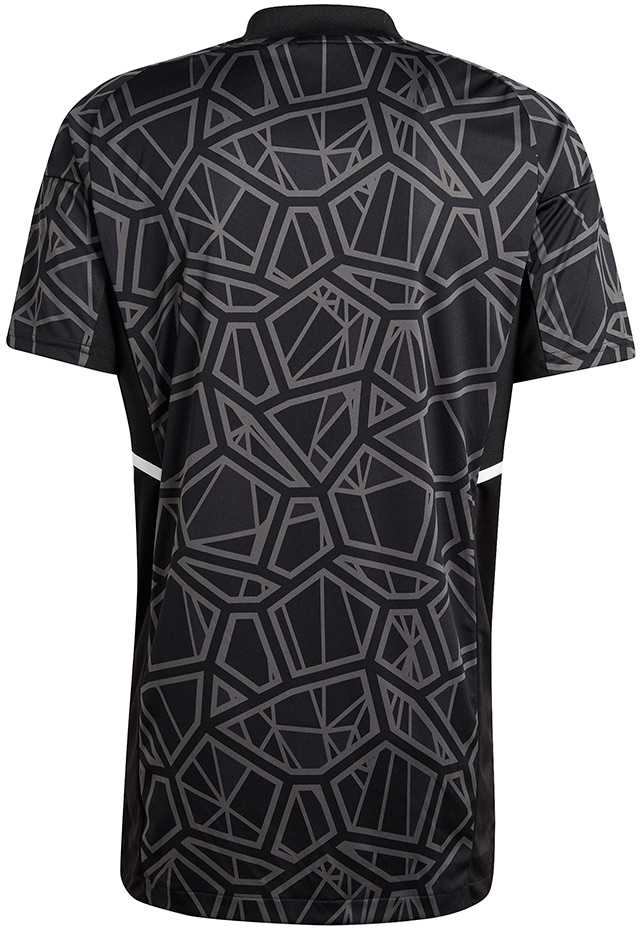 Adidas Vyriški marškinėliai Condivo 22 Goalkeeper Jersey Short Sleeve juoda HB1619 (XL)