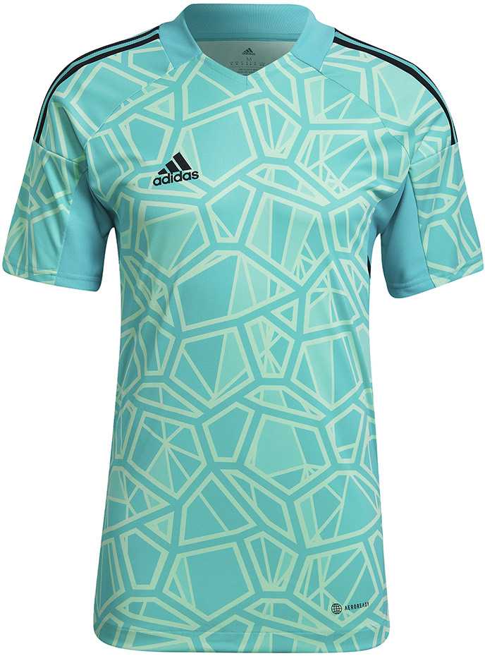 Adidas Vyriški marškinėliai Condivo 22 Goalkeeper Jersey Short Sleeve žalia HB1618 (XL)