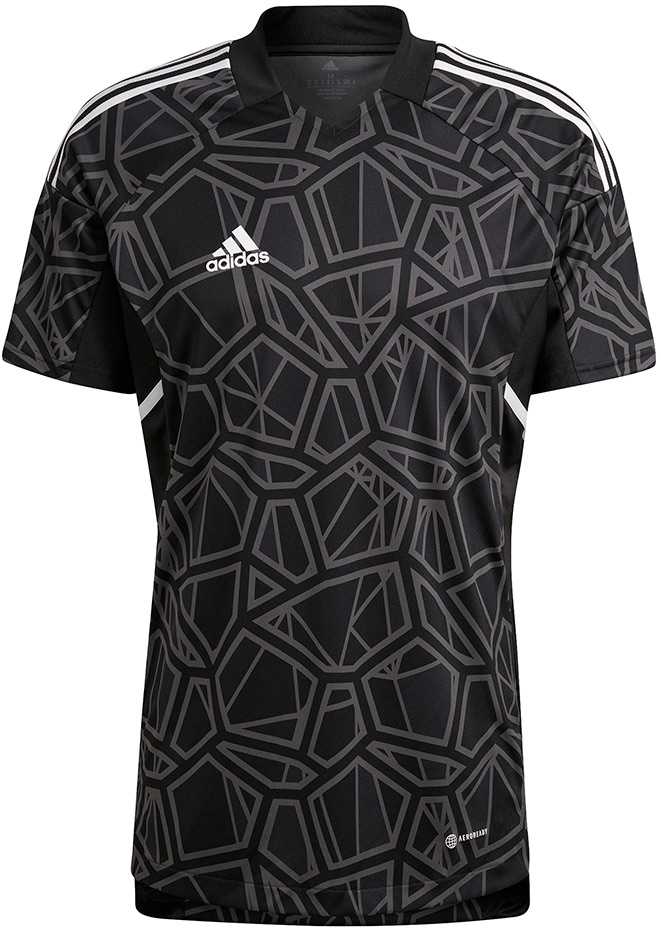 Adidas Vyriški marškinėliai Condivo 22 Goalkeeper Jersey Short Sleeve juoda HB1619 (XL)