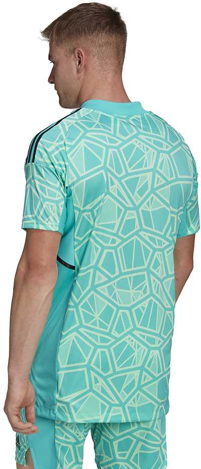 Adidas Vyriški marškinėliai Condivo 22 Goalkeeper Jersey Short Sleeve žalia HB1618 (XL)
