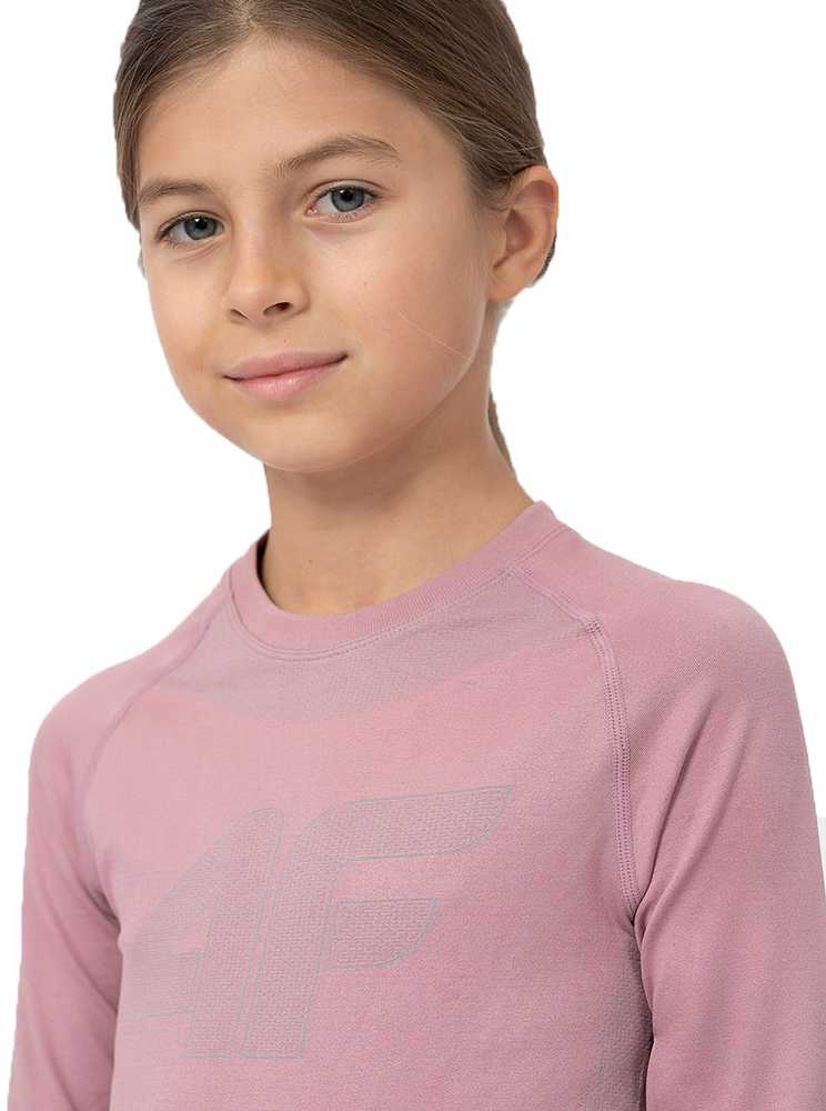 Carruzzo Apatiniai drabužiai bezszwowa dla dziewczynki 4F F109 tamsiai rožinė 4FJAW23USEAF109 53S 164 cm