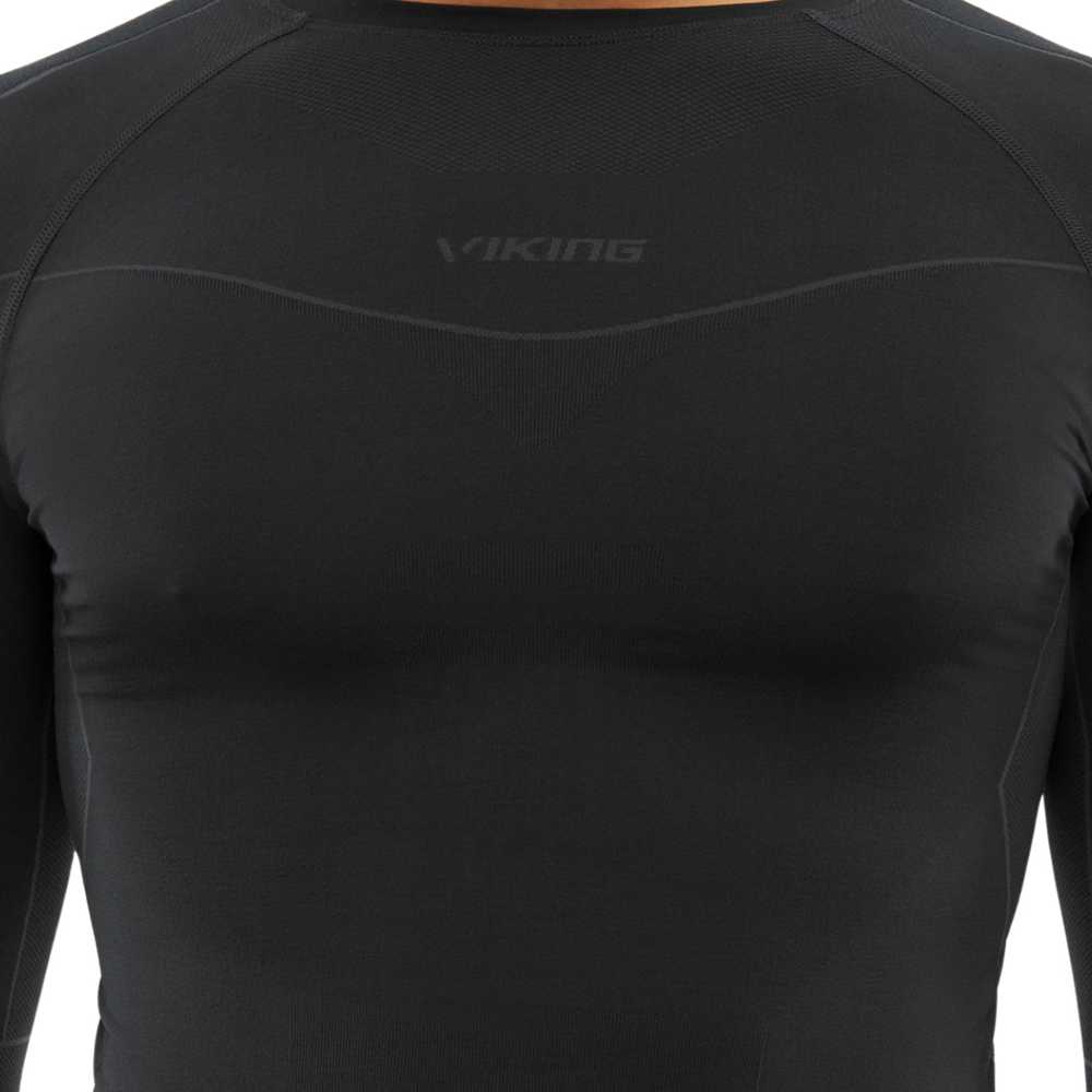 VIKING Gary Set Bamboo men's underwear, dydis L, juodas
