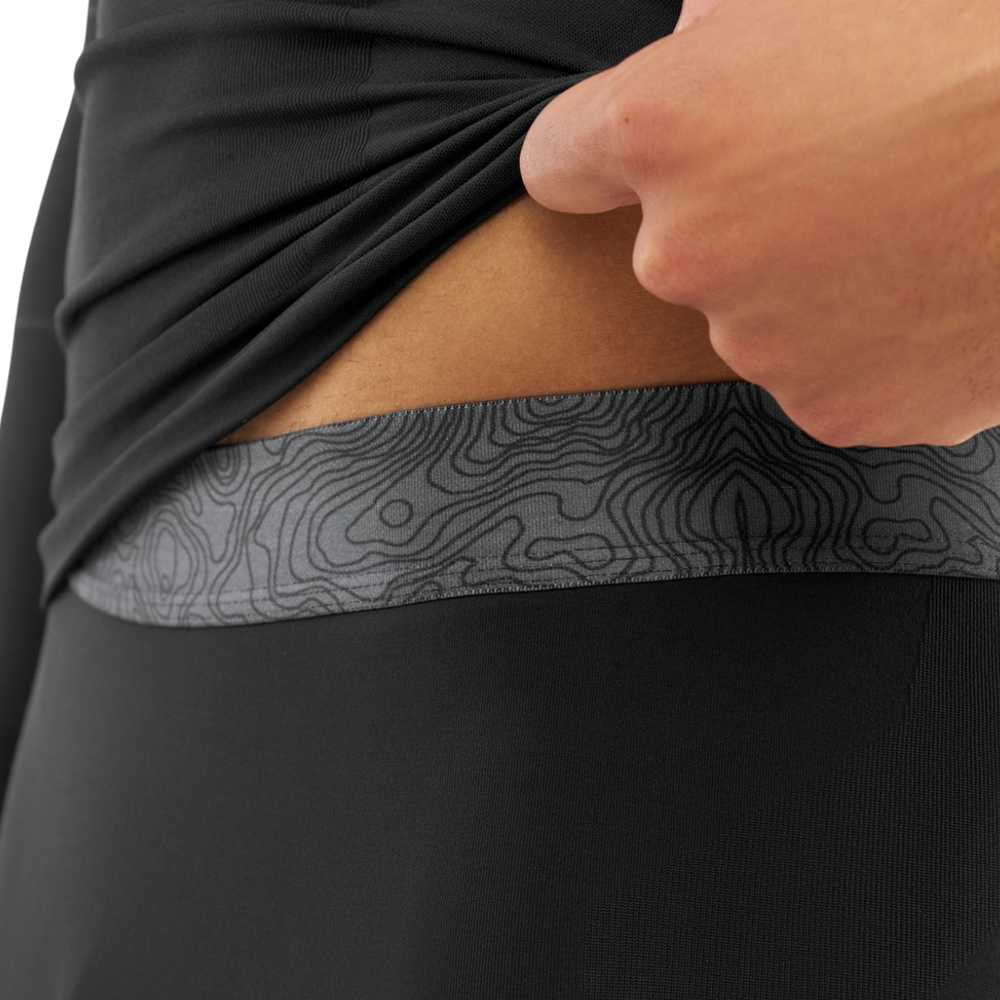 VIKING Gary Set Bamboo men's underwear, dydis L, juodas