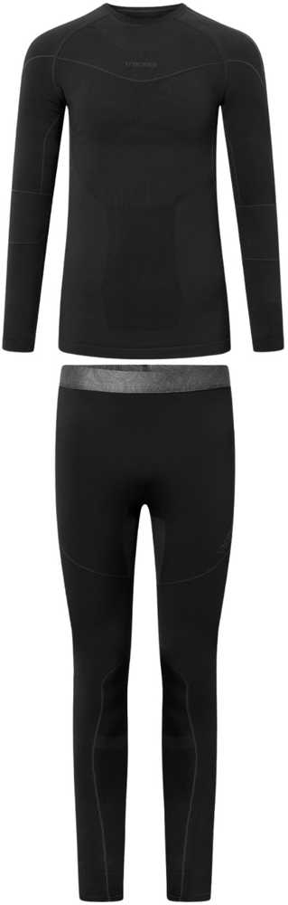 VIKING Gary Set Bamboo men's underwear, dydis L, juodas