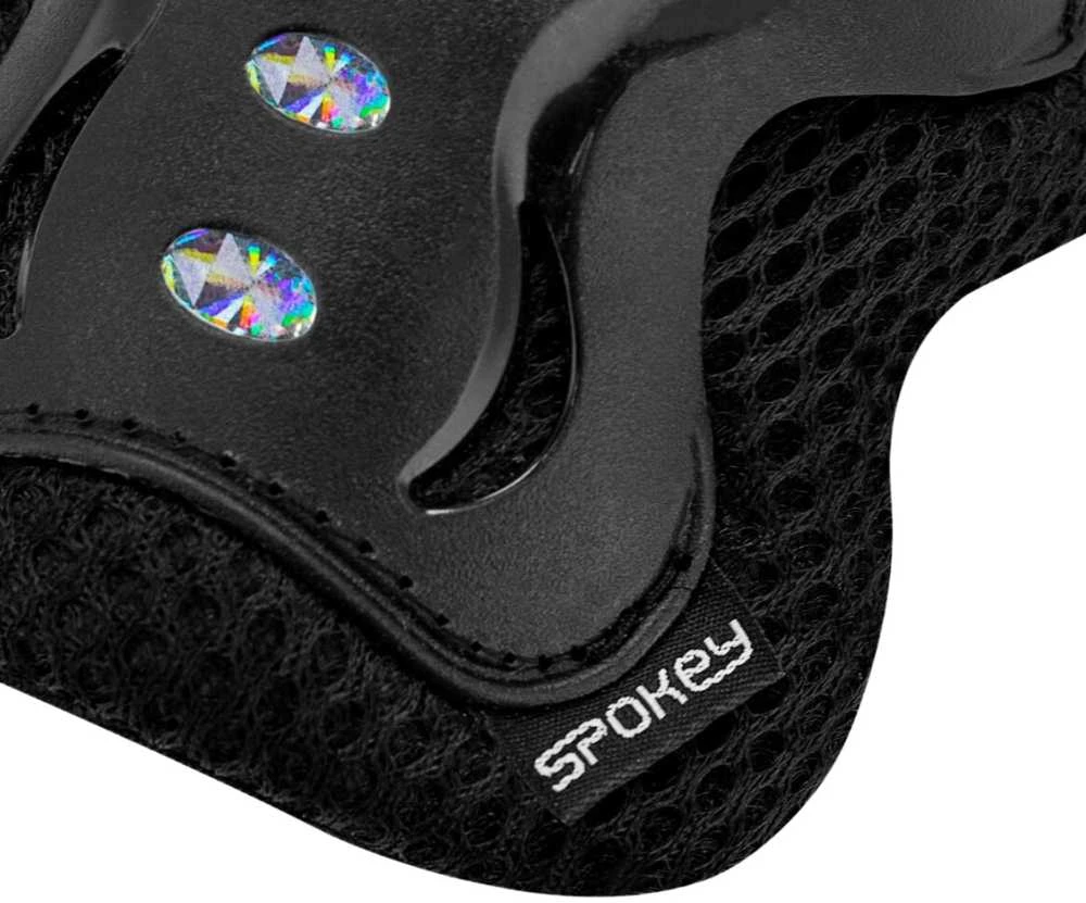 Spokey SHIELD įtvaras su atšvaitais iš arti