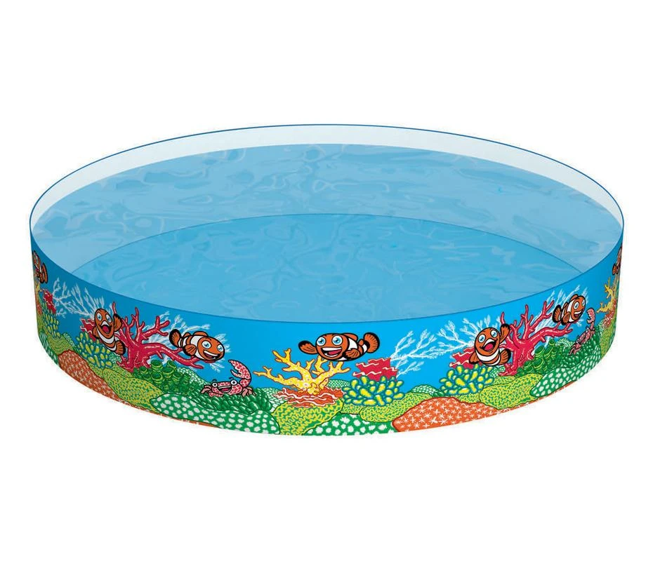 Ramstinis baseinas Bestway Fill N Fun Odyssey 55030, 183x38 cm, mėlynas