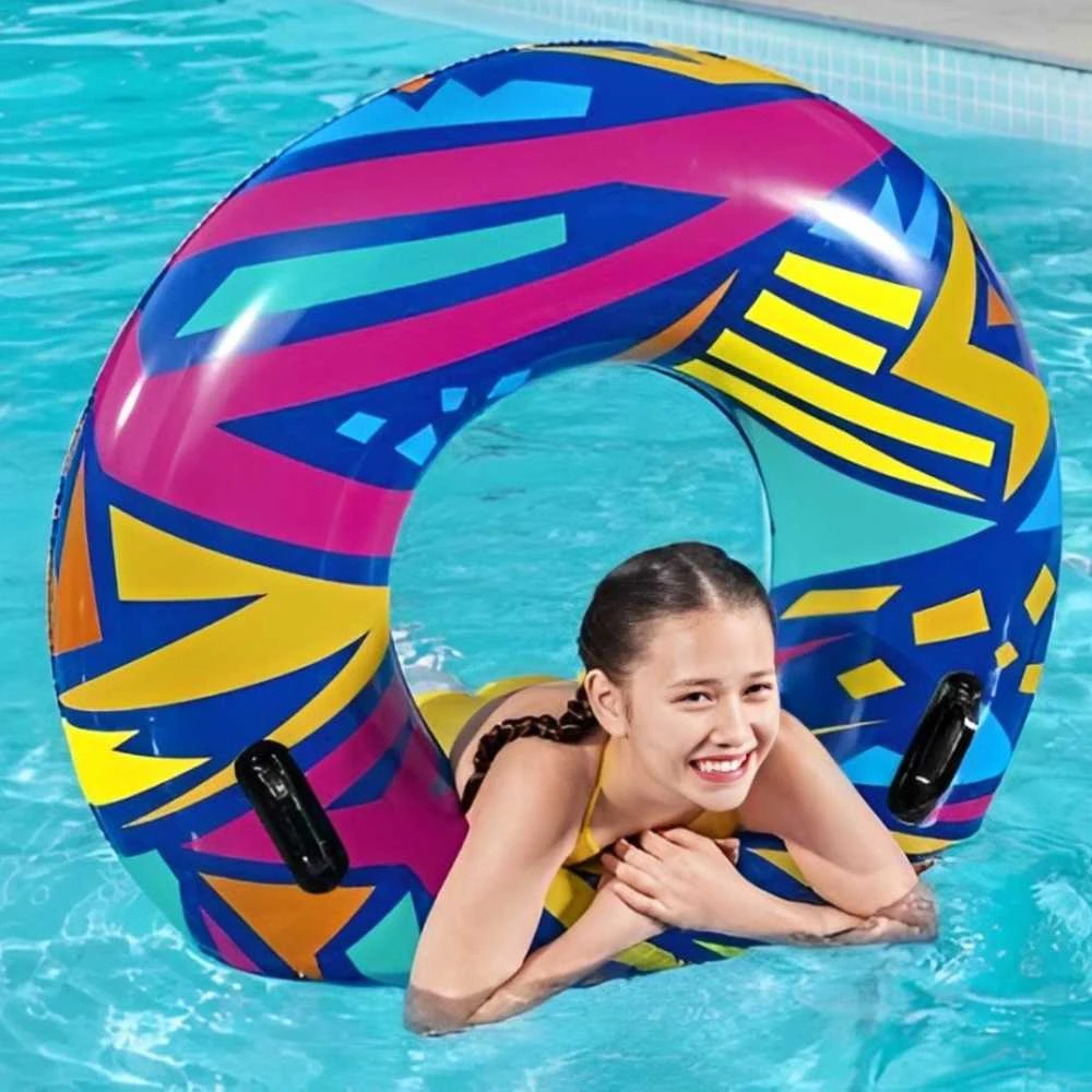 Bestway Pripučiamas plaukimo žiedas GEOMETRIC 107 cm 12+ 36228
