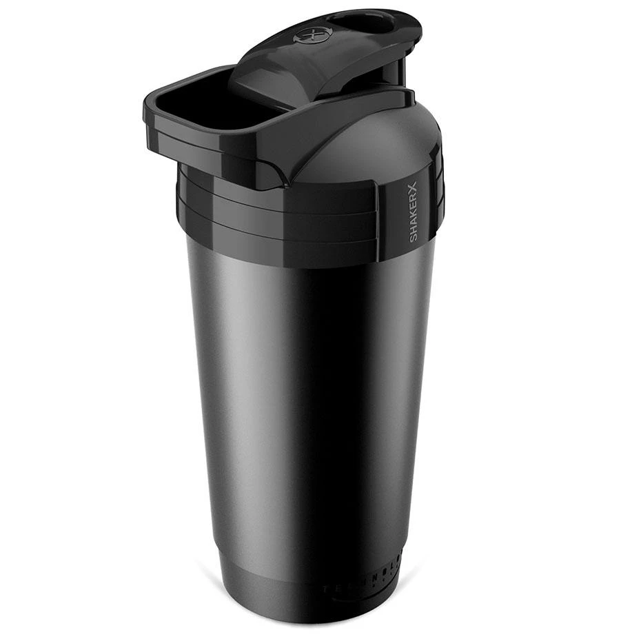 Gertuvė Bidon shaker NO10 600 ml juoda