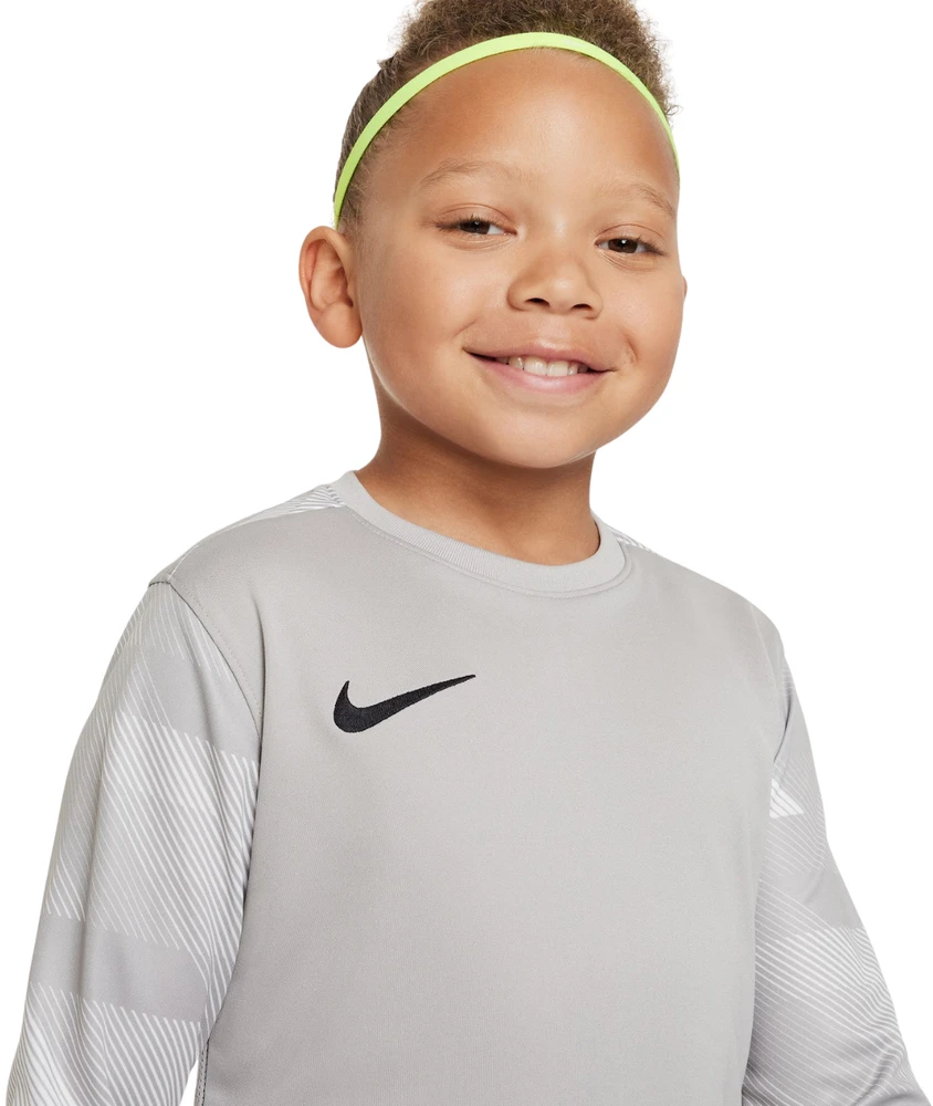 Bluza bramkarska vaikams Nike Dry Park IV JSY LS GK JUNIOR pilka CJ6072 052 (L)