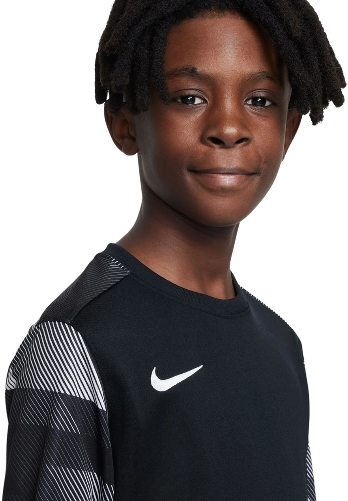 Bluza bramkarska vaikams Nike Dry Park IV JSY LS GK JUNIOR juoda CJ6072 010 (S)
