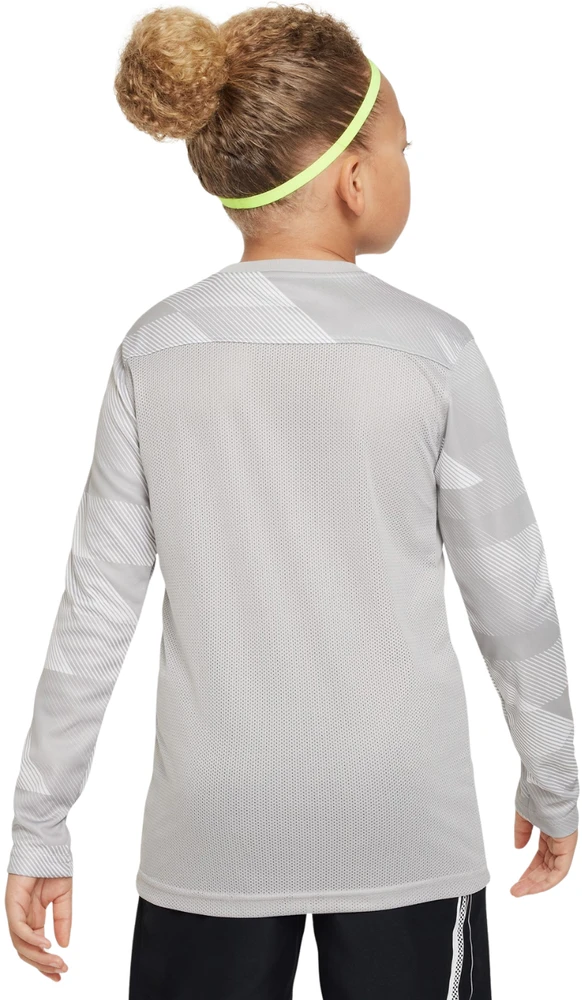 Bluza bramkarska vaikams Nike Dry Park IV JSY LS GK JUNIOR pilka CJ6072 052 (L)
