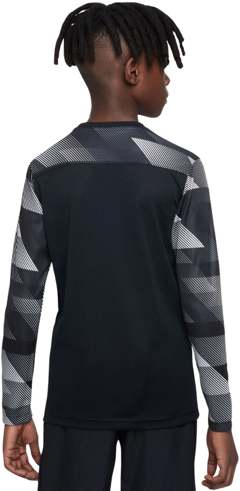 Bluza bramkarska vaikams Nike Dry Park IV JSY LS GK JUNIOR juoda CJ6072 010 (S)