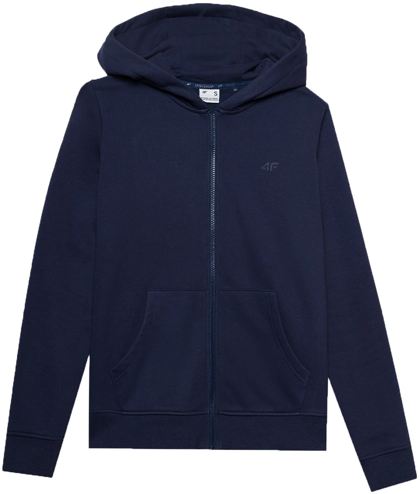 Bluza damska 4F F0956 tamsiai mėlyna 4FWSS24TSWSF0956 31S (S)