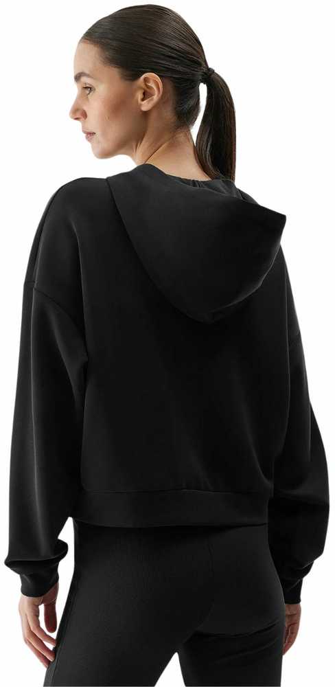 Bluza damska 4F F1002 tamsiai juoda 4FWSS24TSWSF1002 20S (L)