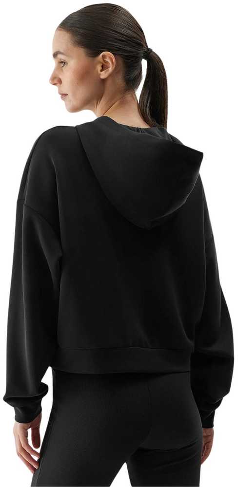 Bluza damska 4F F1002 tamsiai juoda 4FWSS24TSWSF1002 20S (L)
