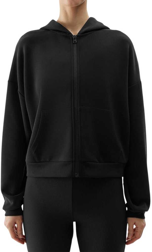 Bluza damska 4F F1002 tamsiai juoda 4FWSS24TSWSF1002 20S (L)