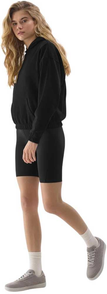 Bluza damska 4F F1057 tamsiai juoda 4FWSS24TSWSF1057 20S (L)