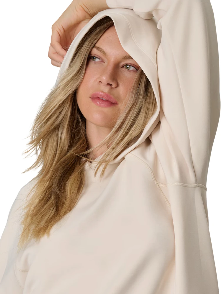 Bluza damska 4F F2663 kreminė 4FWAW26TSWSF2663 12S (2XL)
