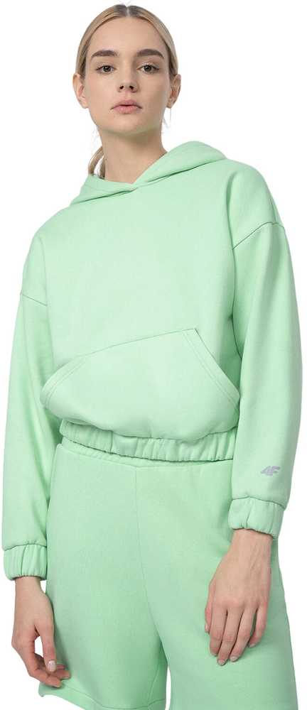 Bluza damska 4F jasna žalia 4FSS23TSWSF255 42S (L)
