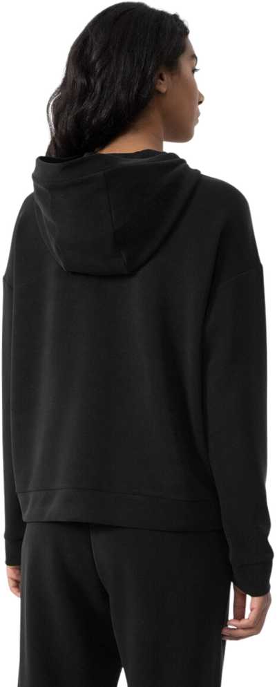 Bluza damska 4F tamsiai juoda H4Z22 BLD041 20S (M)