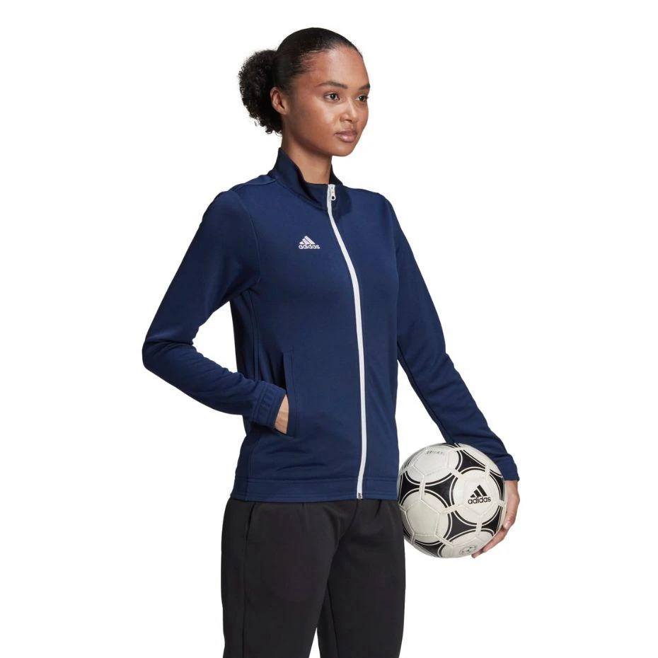 Moteriškas megztinis Adidas Entrada 22 H57528, tamsiai mėlynas