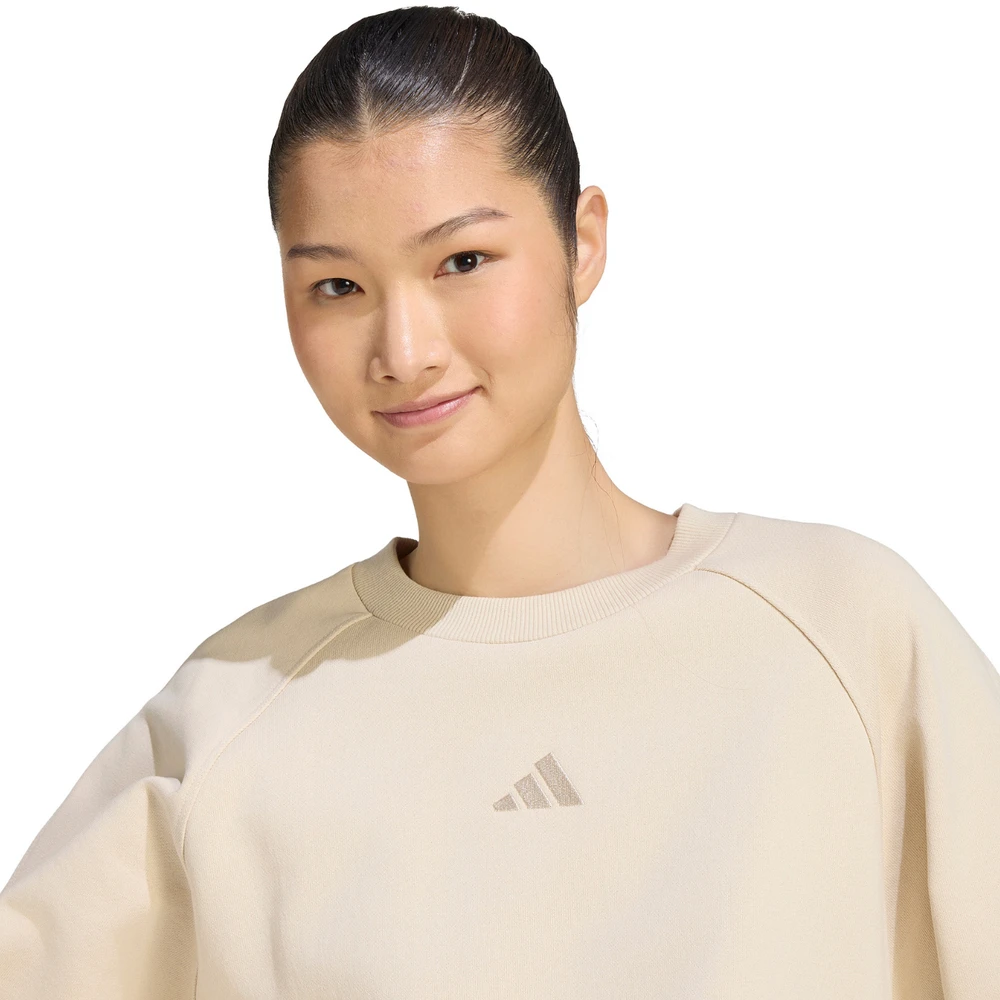 Bluza damska adidas Kit Small Logo smėlio sp. KV9823 (XL)