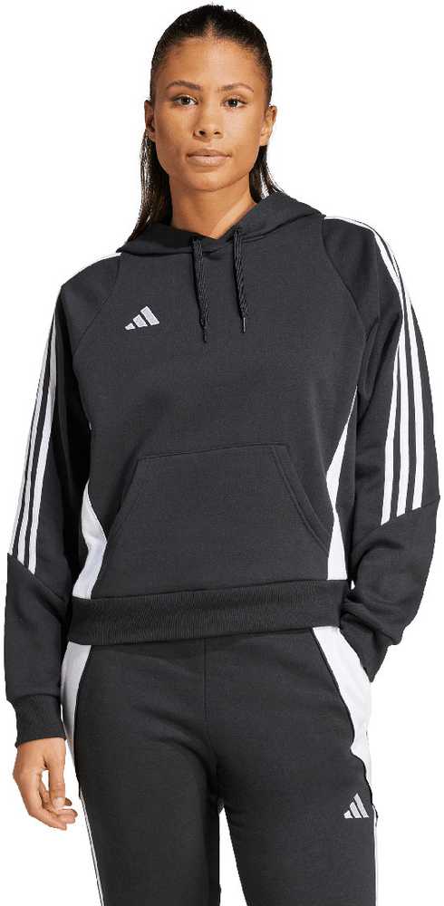 adidas Tiro 24 Hooded Women’s Sweatshirt juodas IJ5607