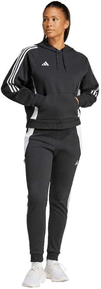 adidas Tiro 24 Hooded Women’s Sweatshirt juodas IJ5607