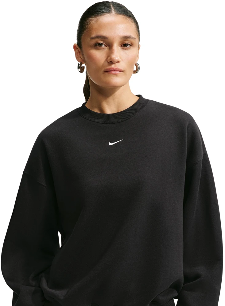 Bluza damska Nike Studio Fleece juoda IM8082 001 (XL)