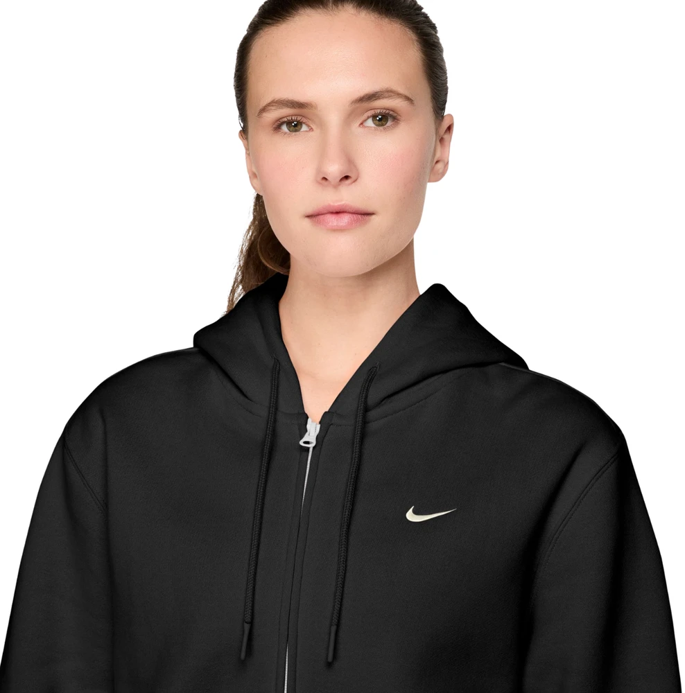 Bluza damska Nike Studio Fleece Medium Weight juoda IM8504 001 (L)