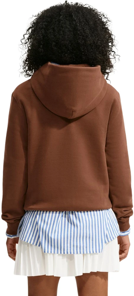 Bluza damska Nike Studio Fleece Medium Weight jasny ruda IM8100 259 (L)