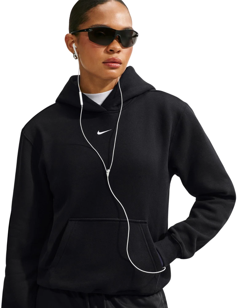 Bluza damska Nike Studio Fleece Medium Weight juoda IM8100 001 (S)