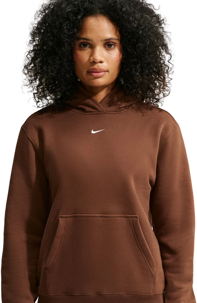 Bluza damska Nike Studio Fleece Medium Weight jasny ruda IM8100 259 (L)