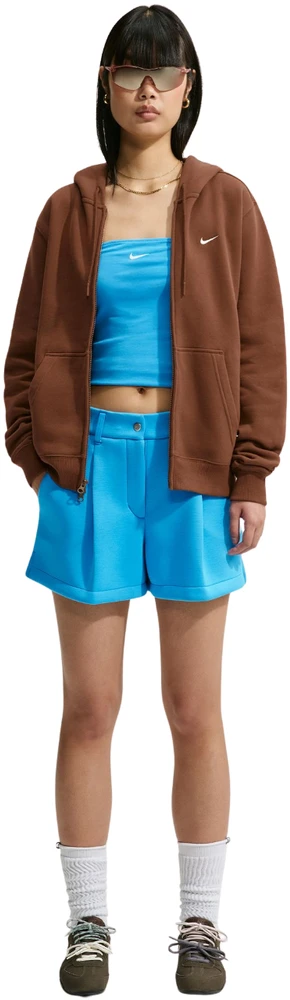 Bluza damska Nike Studio Fleece Medium Weight jasny ruda IM8504 259 (S)