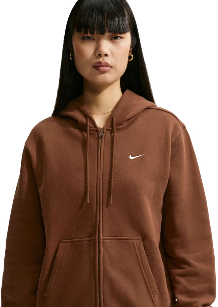 Bluza damska Nike Studio Fleece Medium Weight jasny ruda IM8504 259 (S)
