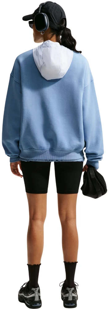 Bluza damska Nike Studio Fleece mėlyna IM8082 486 (S)