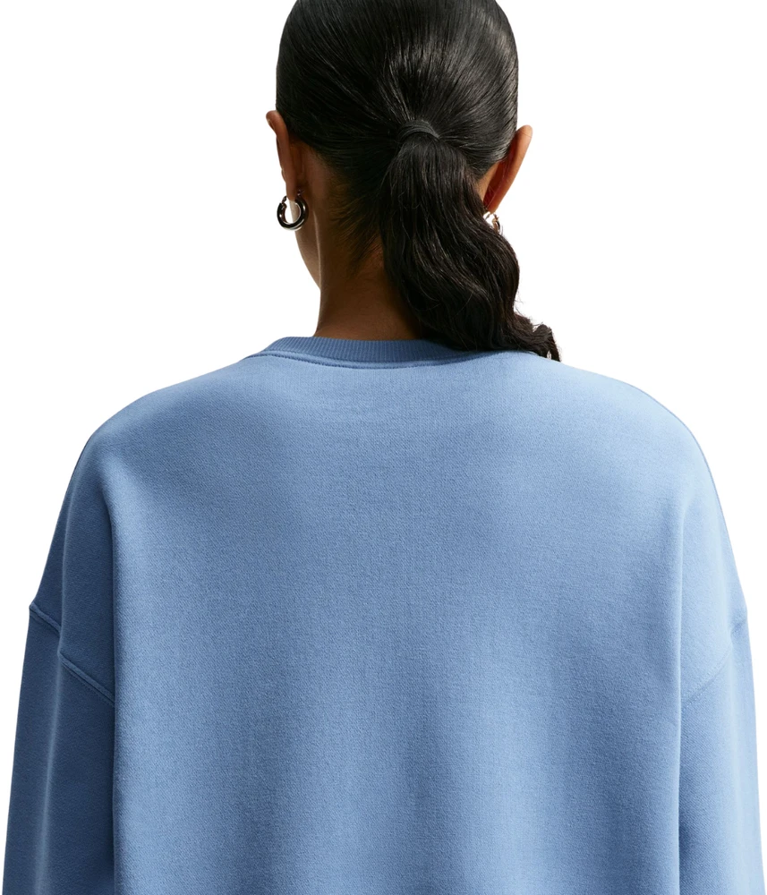 Bluza damska Nike Studio Fleece mėlyna IM8082 486 (S)
