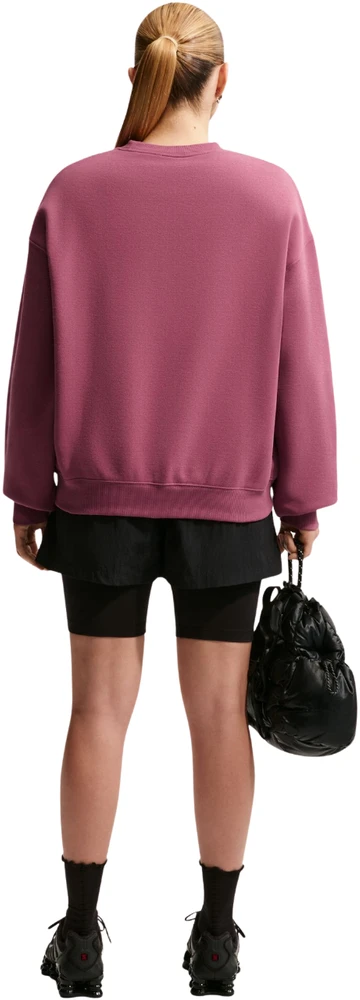 Bluza damska Nike Studio Fleece rožinė IM8082 654 (L)