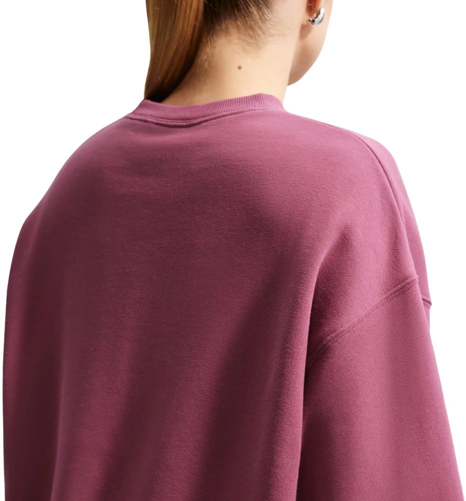 Bluza damska Nike Studio Fleece rožinė IM8082 654 (L)