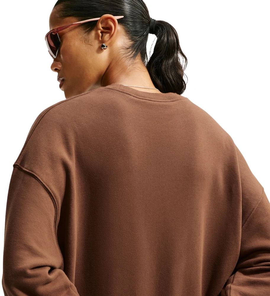 Bluza damska Nike Studio Fleece ruda IM8082 259 (S)