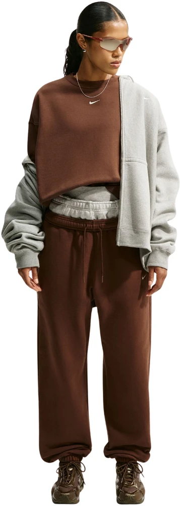 Bluza damska Nike Studio Fleece ruda IM8082 259 (S)