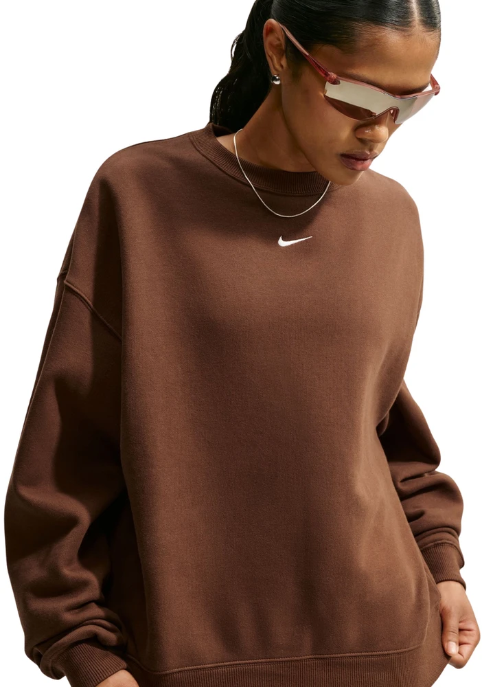 Bluza damska Nike Studio Fleece ruda IM8082 259 (S)